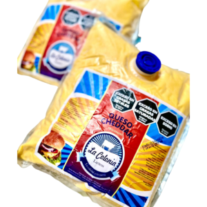 CHEDDAR LIQUIDO LA COLONIA POUCH 3K