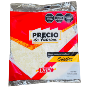 PASCUALINA CRIOLLA X 2 UNIDADES