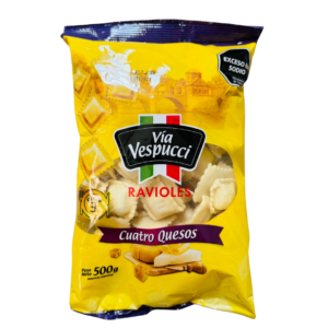 RAVIOLES CUATRO QUESOS VIA VESPUCCI 500 G